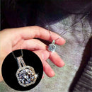 Fashion Women Crystal Charm Pendant Jewelry Chain Statement Choker Necklace Gift