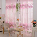 Window Curtain Pattern Sheer Voile Tulle Valances Home Decor for Livingroom