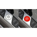 Aluminum Alloy Engine Start Stop Push Button Push Start Button Cap Decoration