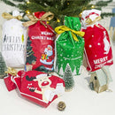 50Pcs Dot Heart Candy Christmas Plastic Drawstring Bag Cookie Snack Birthda