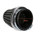 39mm Motorcycle Air Filter Mushroom Head Clamp-on Pod Filter Air Cleaner A