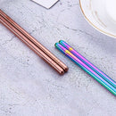 Stainless Steel Chopsticks Series-Reusable Multicolor Lightweight 304 Stain W5T5