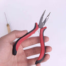 200 Silicone Micro Rings Beads Feather Hair Extension Complete Tool Kit Hook Kw