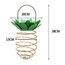 Led Garden Light Solar Lights Outdoor Decor Pineapple Hanging Fairy Lamp Wa