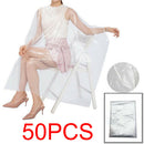 50x Garment Protection For Hairdressing Apron With Hood