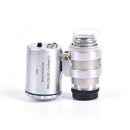 60X Magnifying Magnifier Microscope Jeweler Eye Jewelry Loupe Loop Led Light Ew