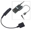 2 Pin Audio Cable Adapter For  BF-9700 UV-9R Plus 2 Pin Headphone Port