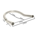 230mm Steel Upturned Rear Seat Frame Hoop Safety Grab Bar Hand Rail for Cafe