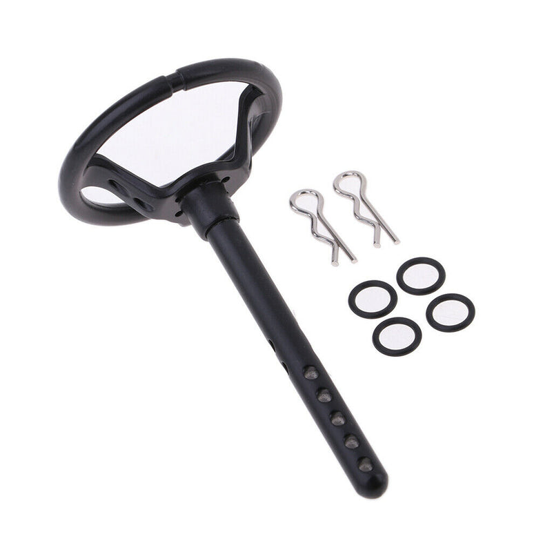 6cm Metal Steering Wheel for HSP HPI Redcat 1/10 RC Crawler Truck DIY Parts