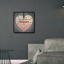 5D DIY Full Round Drill Diamond Painting Love Embroidery 40x40cm (L2162) A