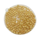 2-Box 1200Pcs Metal Hollow Round Beads Spacer DIY Jewelry Findings Wholesale