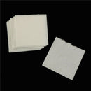 10 Sheets Ceramic Fiber Square Microwave Kiln Glass Fusing Paper 70x70mm  OZ