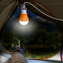 LED Bulb Dormitory Energy Saving Light USB Emergency Outdoor Lamp (Orange) A