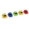 5 Pieces 2" Wind-up Car Toys Party Giveaway for Kids Children Age 3 and Up