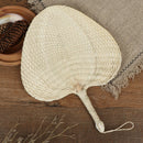 1PC Hand-woven Mosquito Repellent Fan Summer Manual Straw Hand Fans Palm Leaf ME