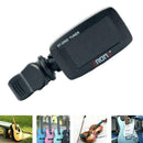 Guitar Tuner AT 200D Clip on Electric Guitar Tuner Violin Bass Black O9I7
