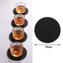 10X Felt Coaster Round Cup Mat Heat Resistant Coffee Tea Mug Pad Placemat Decor