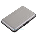 Aluminum Micro SD SDXC Anti-magnet Storage Box Holder Memory Card Case Protector