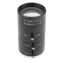 6-60mm 1/3" CS Lens IR F1.6 Manual Zoom Focus Iris For CCD Industry Cameras