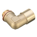 M18X1.5 O2 Oxygen Sensor Extender 90 Degree Angled Bung Extension Spacer NEW