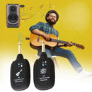 Electric Guitar Wireless Transmission System USB Charging Pickup Receiver  A