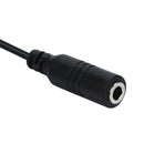 1PC Phone Adapter rj11 to 3.5 female Adapter Convertor Cable PC Computer He