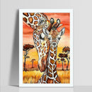 Deers DIY Full Drill Round Diamond Painting Embroidery Kit Set Cross Stitch