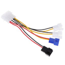 4 in 1 Computer Cooling Fan Power Cable CPU PC Cooler Wire Adapter Connector JR