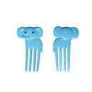 Cute Cat Animal Mini Eye Music Note Food Fruit Fork Set Home Party Flatware