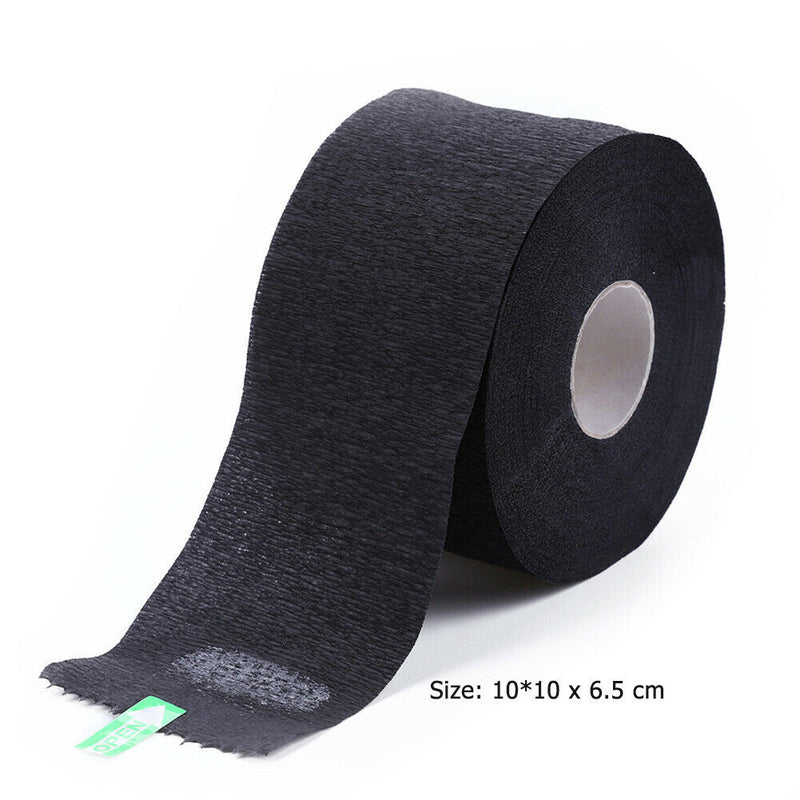 1 Roll Disposable Neck Ruffle Roll Paper Salon Haircut Necks Cover Collar