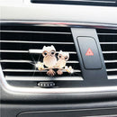 Perfumes Owl Car styling Air conditioner Solid perfume clip car air freshe-3C