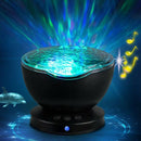 Ocean Wave Projector, Night Light Lamp with Adjustable Lightness 7 Lighting