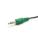 Headphone Splitter Earphone Adapter Audio 3.5mm Female to 2 Male Jack 3.5 Mic A
