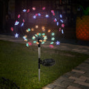 2pcs 90LED Solar Firework Light Outdoor Lawn Garden Lamp (Colorful Light)
