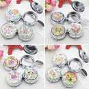 Mini Pocket Portable Round Cigarette Ashtray Keychain Gifts Pro Stainless Dyqq