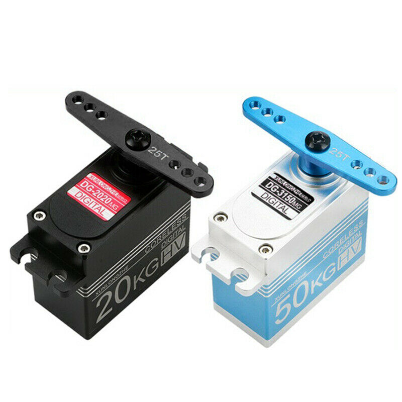 25T Steering Servo Arm Horn Metal Full Throttle Parts Double Steering Arm f E3E5