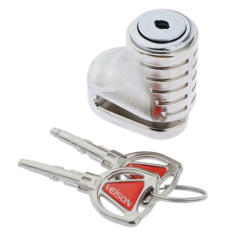 DX10 Metal New Motorcycle Bicycle Antitheft Wheel Disc Brake Lock Security