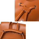 Ladies Backpack Fashion Causal Pu Leather Shoulder Retro Large Backpack Lad S8I5