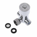 G1/2" Hot & Cold Water Mixing Valve Thermostatic Mixer Two In & One Out New