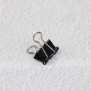 12x Black Metal Binder Clips File Paper Clip Photo Stationary Office Supplies JR