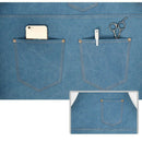 Fashion Canvas Apron Coffee Shop and Hairdresser Chef Protection Suit Bib C