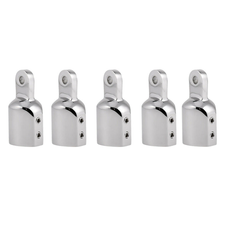 5Pcs Stainless Steel Pipe Eye End Cap Bimini Top Hardware