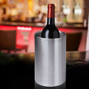 Wine Cooler Bucket Stainless Steel Double Wall Wine Bottle Chiller Champagn