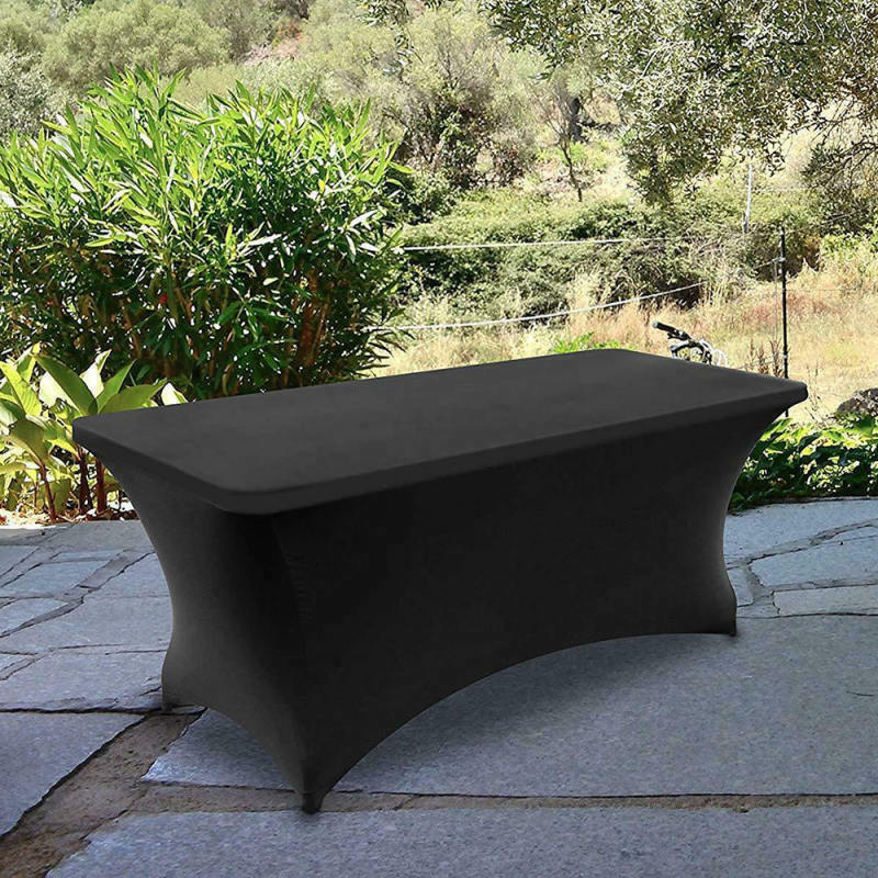 Utopia Kitchen Rectangular Stretch Tablecloth Spandex Tight Fit Table Cover VOG