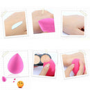 5pcs Makeup Foundation Sponge Blender Waterdrop Puff Powder Smooth Tools