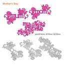 3pcs/set Mother's Day Metal Cutting Die Stencil DIY Scrapbooking Album Card