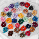 35 Pieces Women Hair Scrunchies Bobbles Ponytail Holder Hair Band Updo Tool
