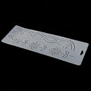 2pcs Plastic Clear Quilting Stencil Template for Stitch Sewing DIY Art Craft