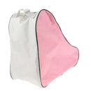 2XDURABLE WATER-PROOF SPORTS PRO DELUXE ICE SKATING SKATE STORAGE BAG, PINK+BLUE