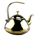 2L Tea Kettle Coffee Pot Steel Stovetop Teapot Stove Teakettles Golden